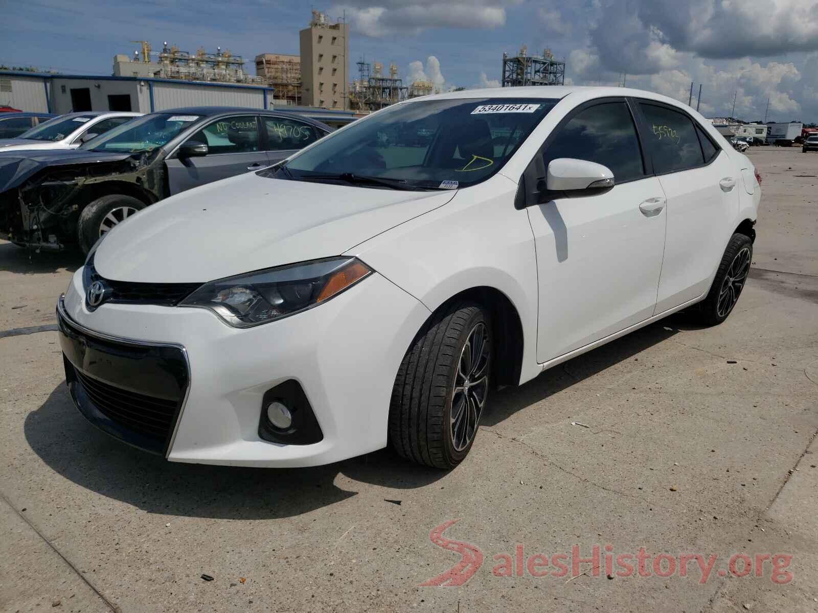 2T1BURHEXGC673590 2016 TOYOTA COROLLA