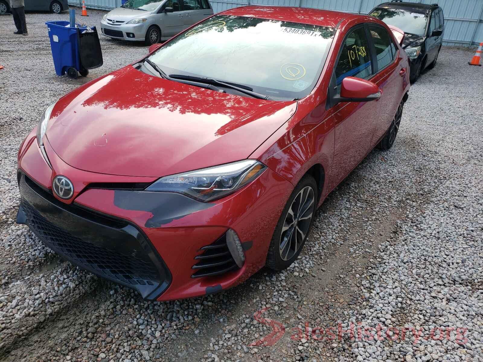 2T1BURHEXHC750508 2017 TOYOTA COROLLA