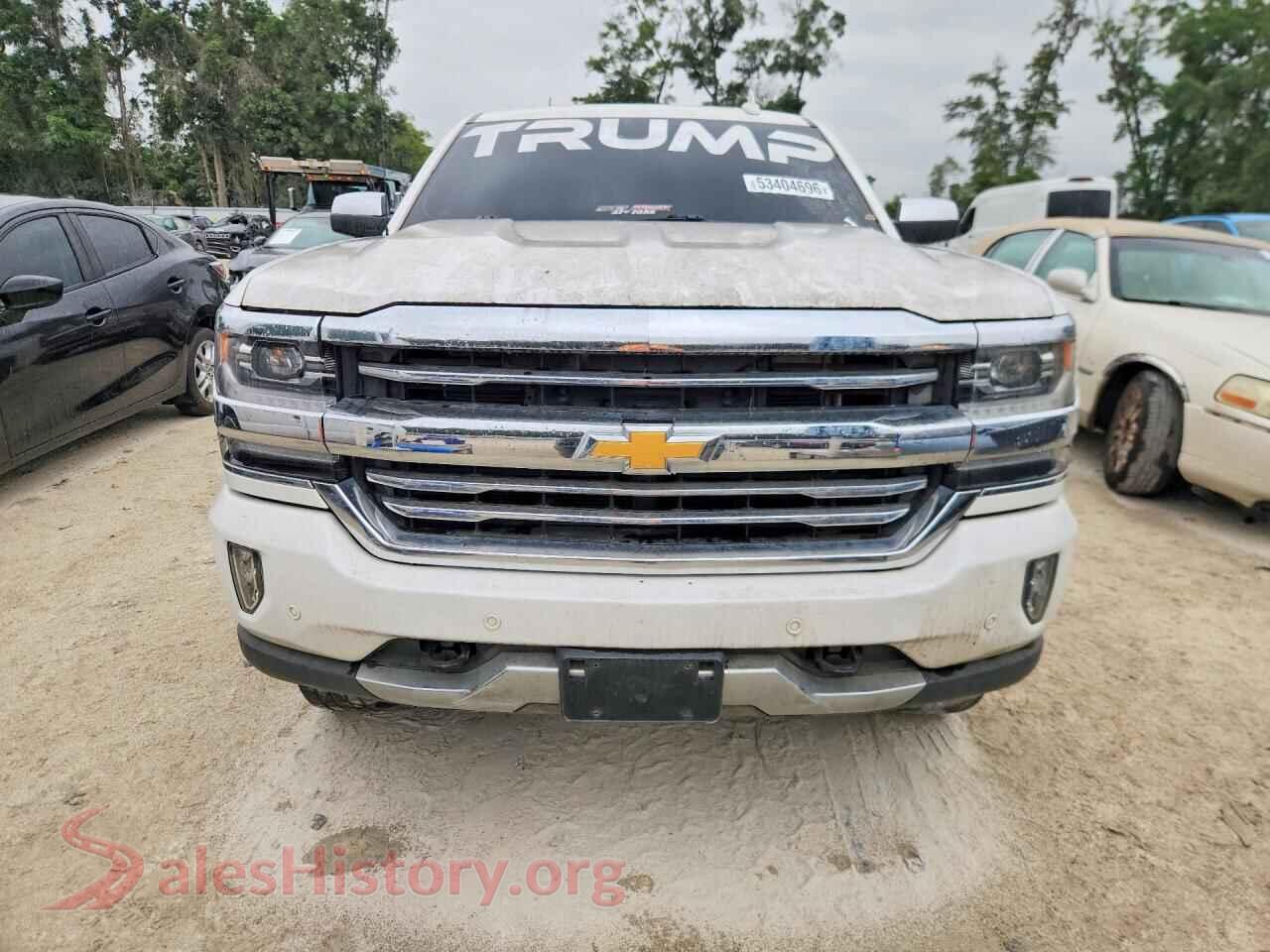 2018 CHEVROLET SILVERADO VIN 3GCUKTEJ5JG237773, rear view