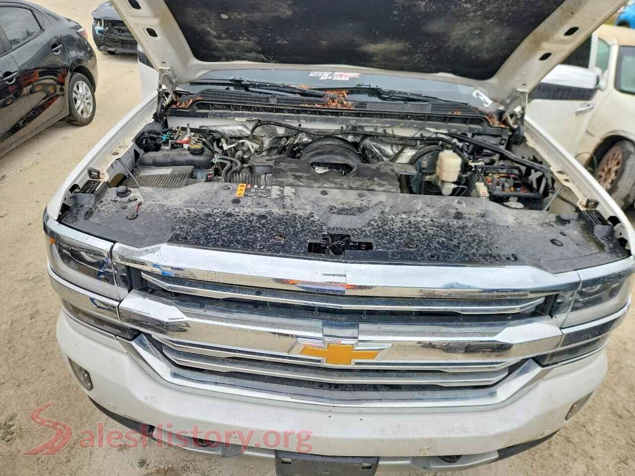 2018 CHEVROLET SILVERADO VIN 3GCUKTEJ5JG237773, VIN plate