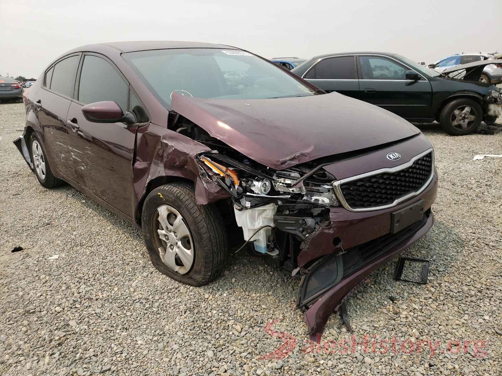 3KPFK4A77HE074588 2017 KIA FORTE