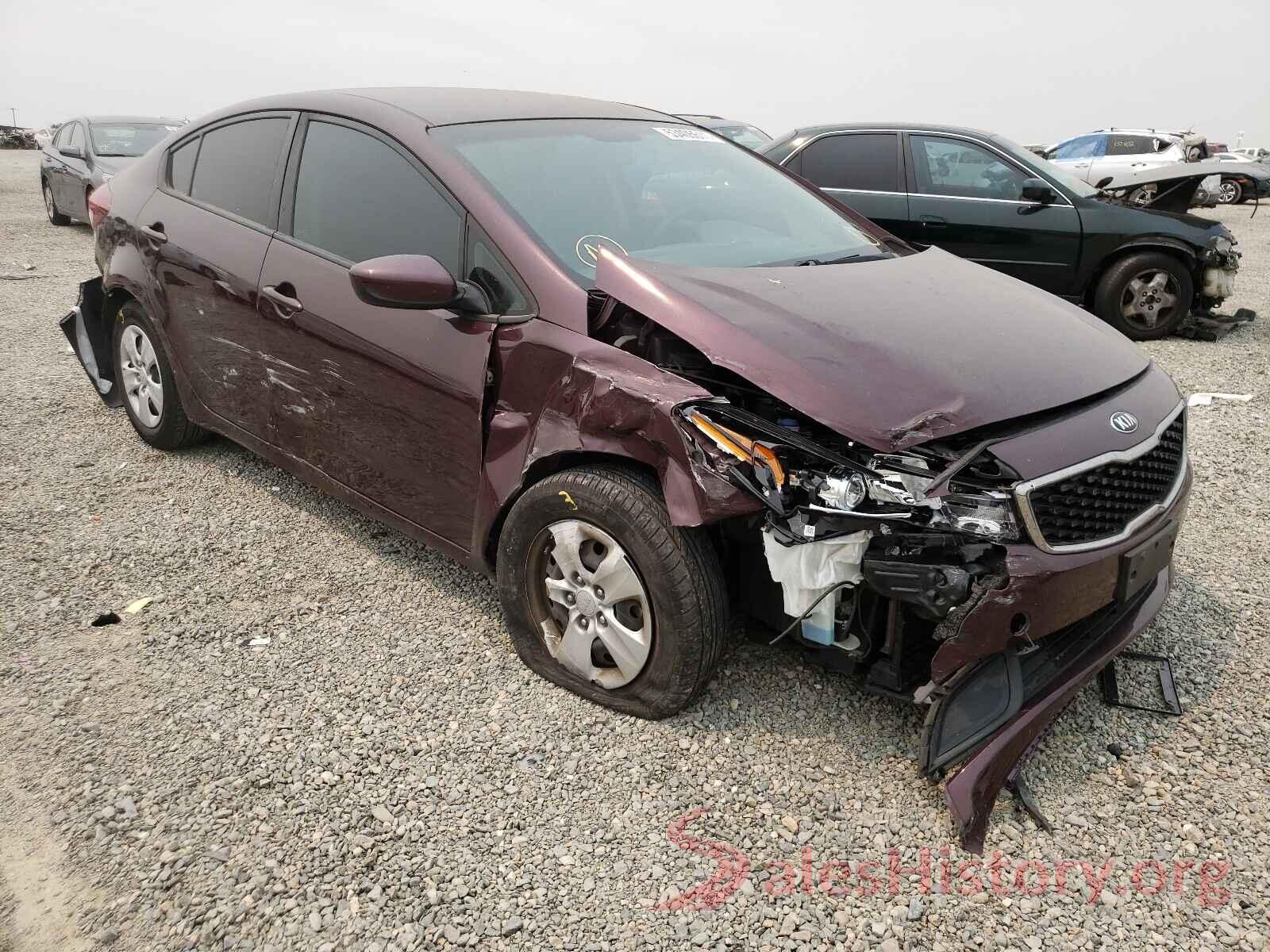 3KPFK4A77HE074588 2017 KIA FORTE