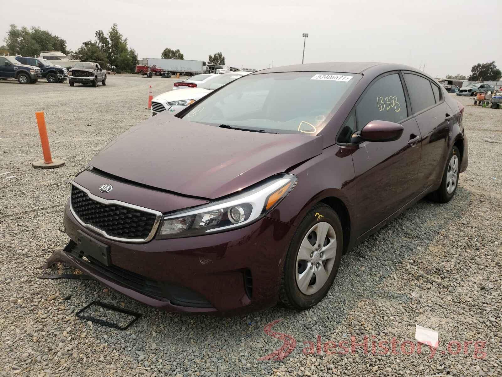 3KPFK4A77HE074588 2017 KIA FORTE