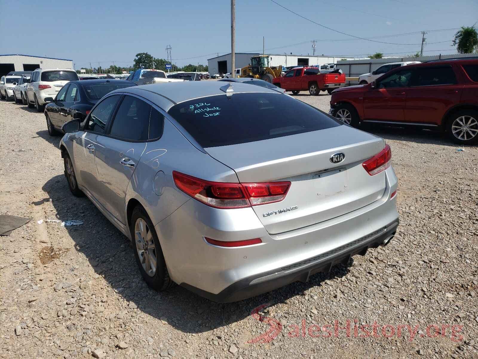 5XXGT4L37KG277264 2019 KIA OPTIMA