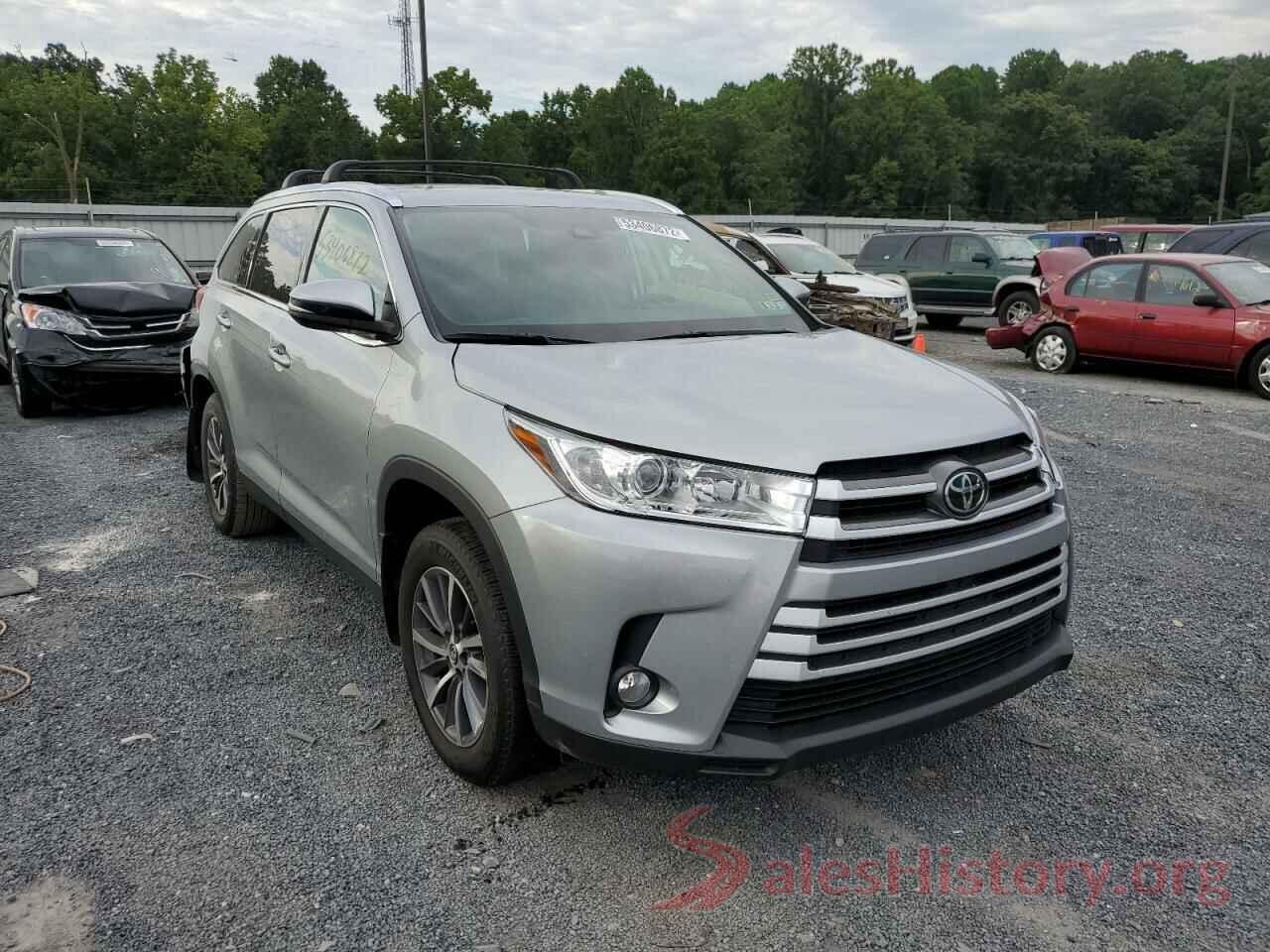 5TDJZRFH3KS715186 2019 TOYOTA HIGHLANDER