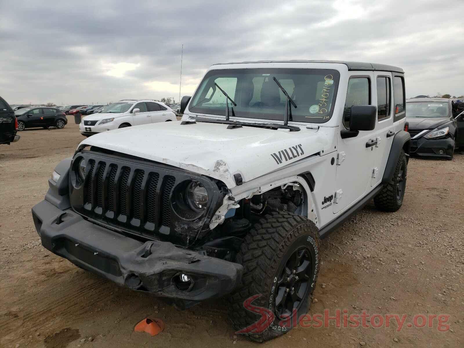 1C4HJXDN7LW240694 2020 JEEP WRANGLER