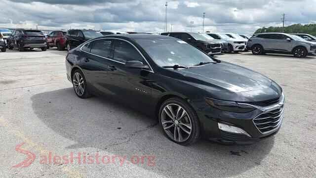 2021 CHEVROLET MALIBU VIN 1G1ZD5STXMF027105, trunk area