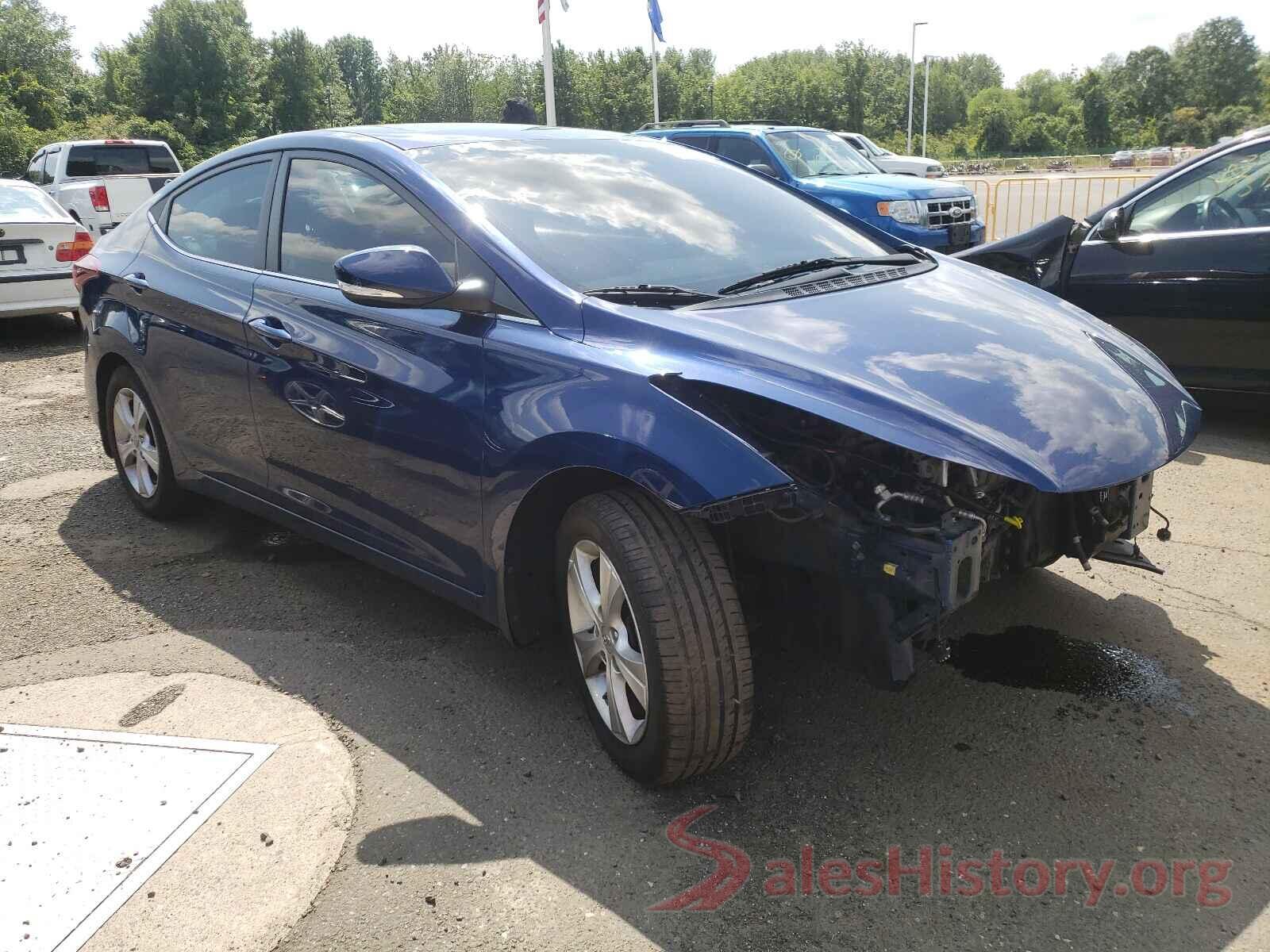 5NPDH4AE3GH728761 2016 HYUNDAI ELANTRA