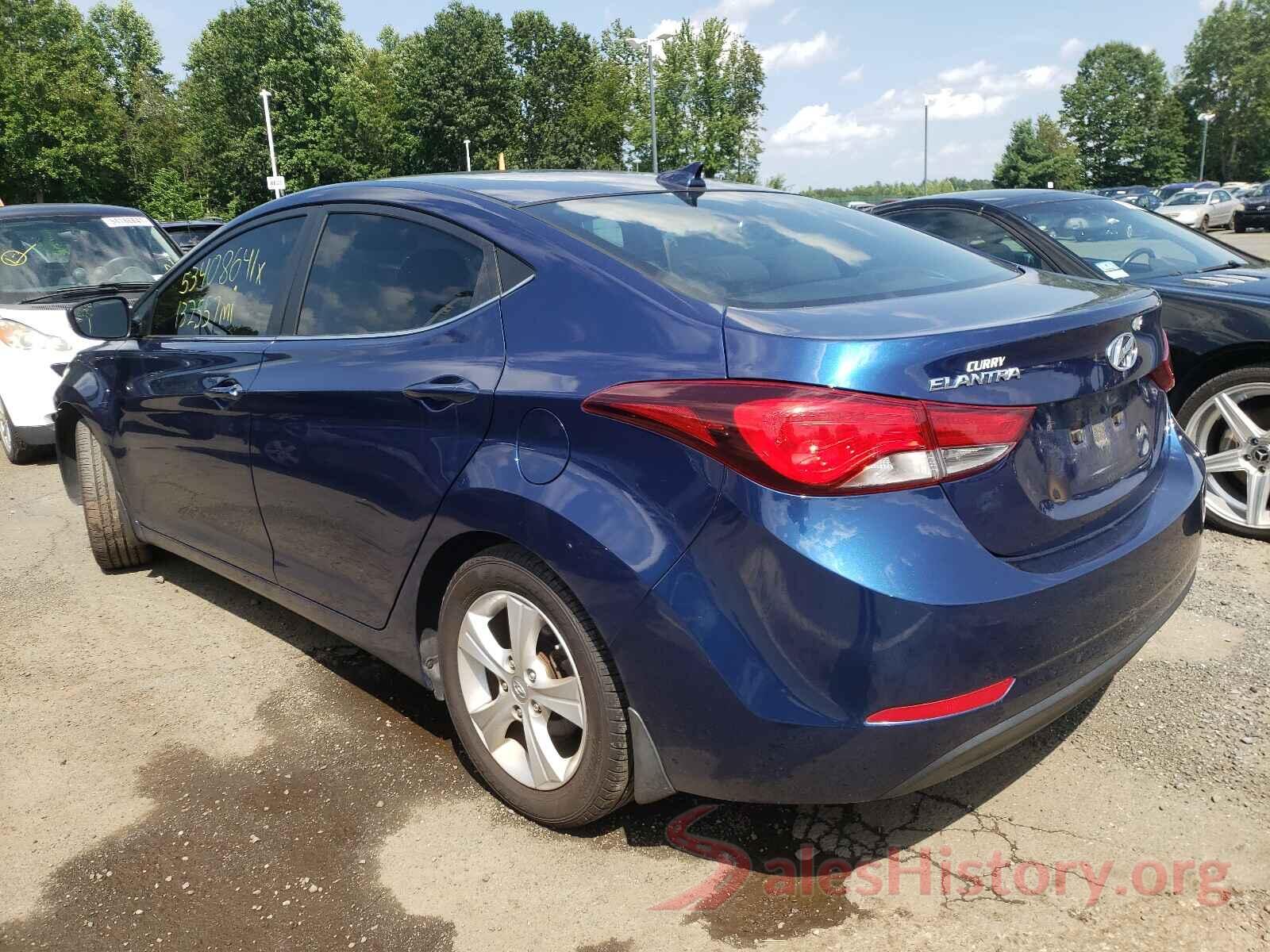 5NPDH4AE3GH728761 2016 HYUNDAI ELANTRA