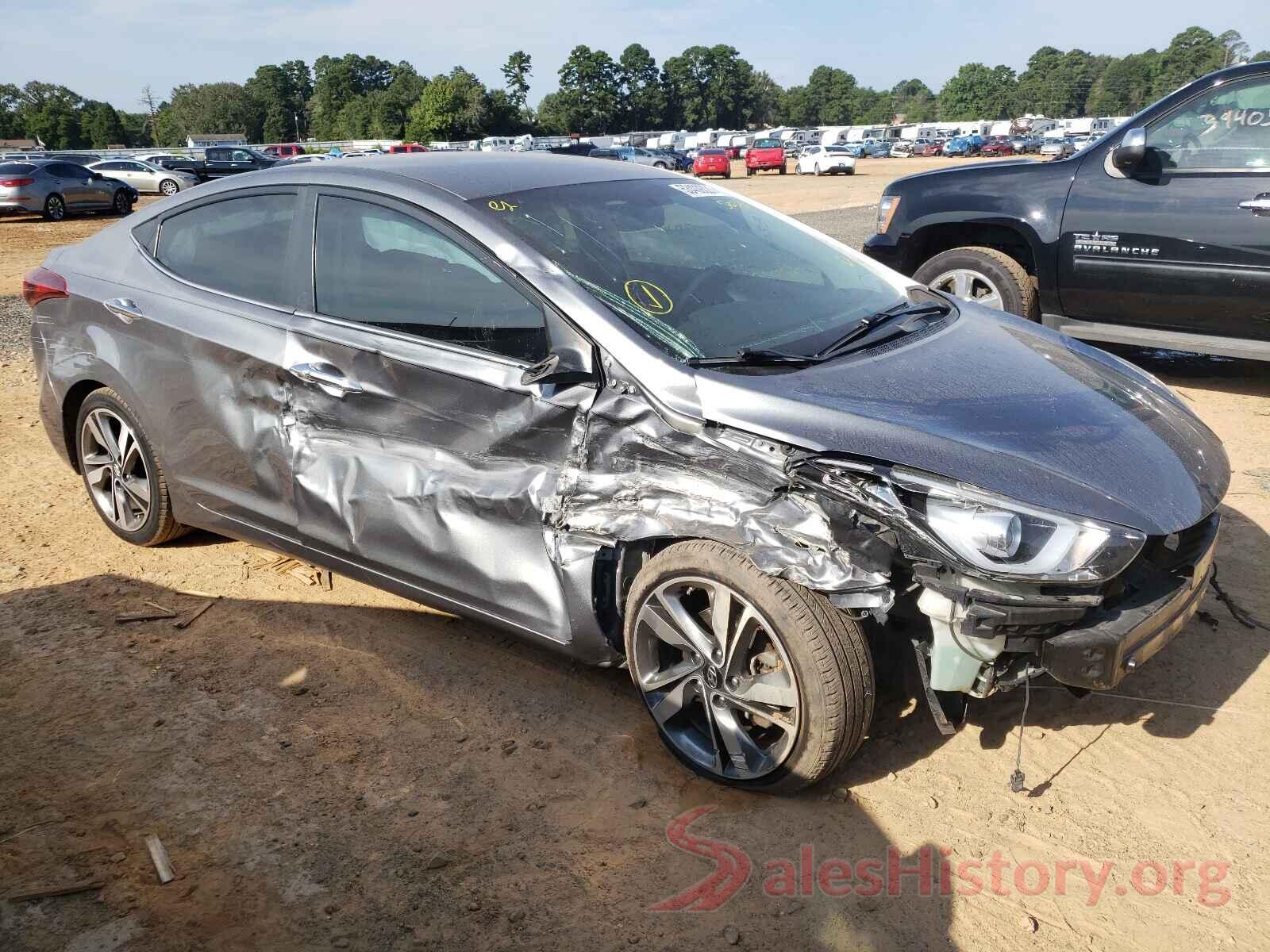 KMHDH4AE6GU635038 2016 HYUNDAI ELANTRA