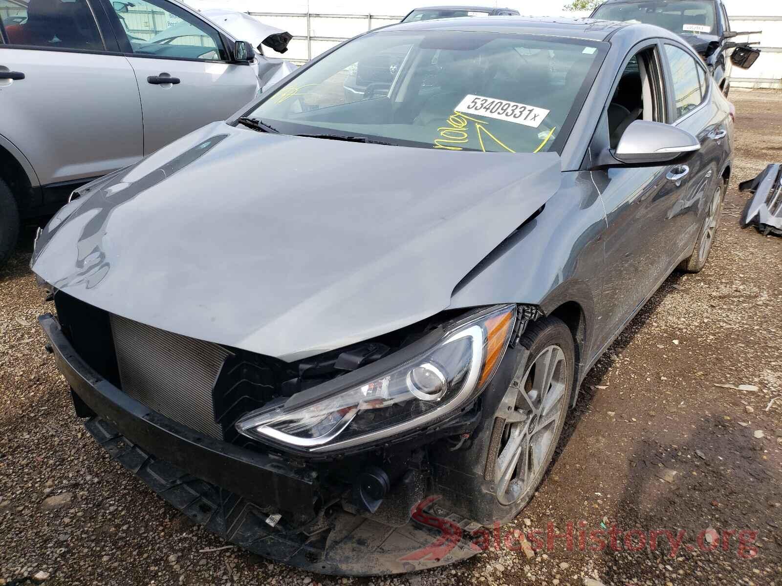 KMHD84LF0HU291150 2017 HYUNDAI ELANTRA