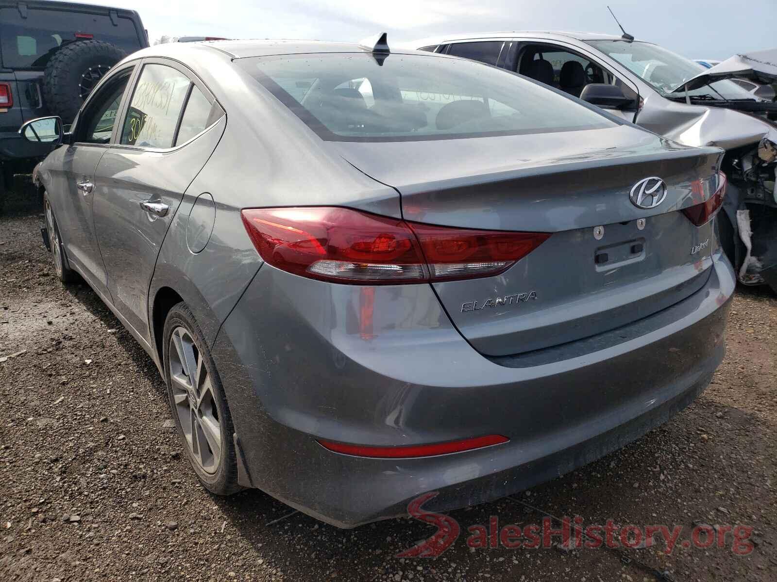 KMHD84LF0HU291150 2017 HYUNDAI ELANTRA