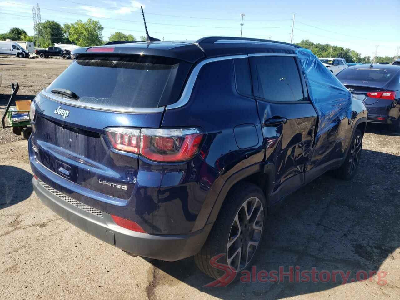 3C4NJDCB0KT741505 2019 JEEP COMPASS