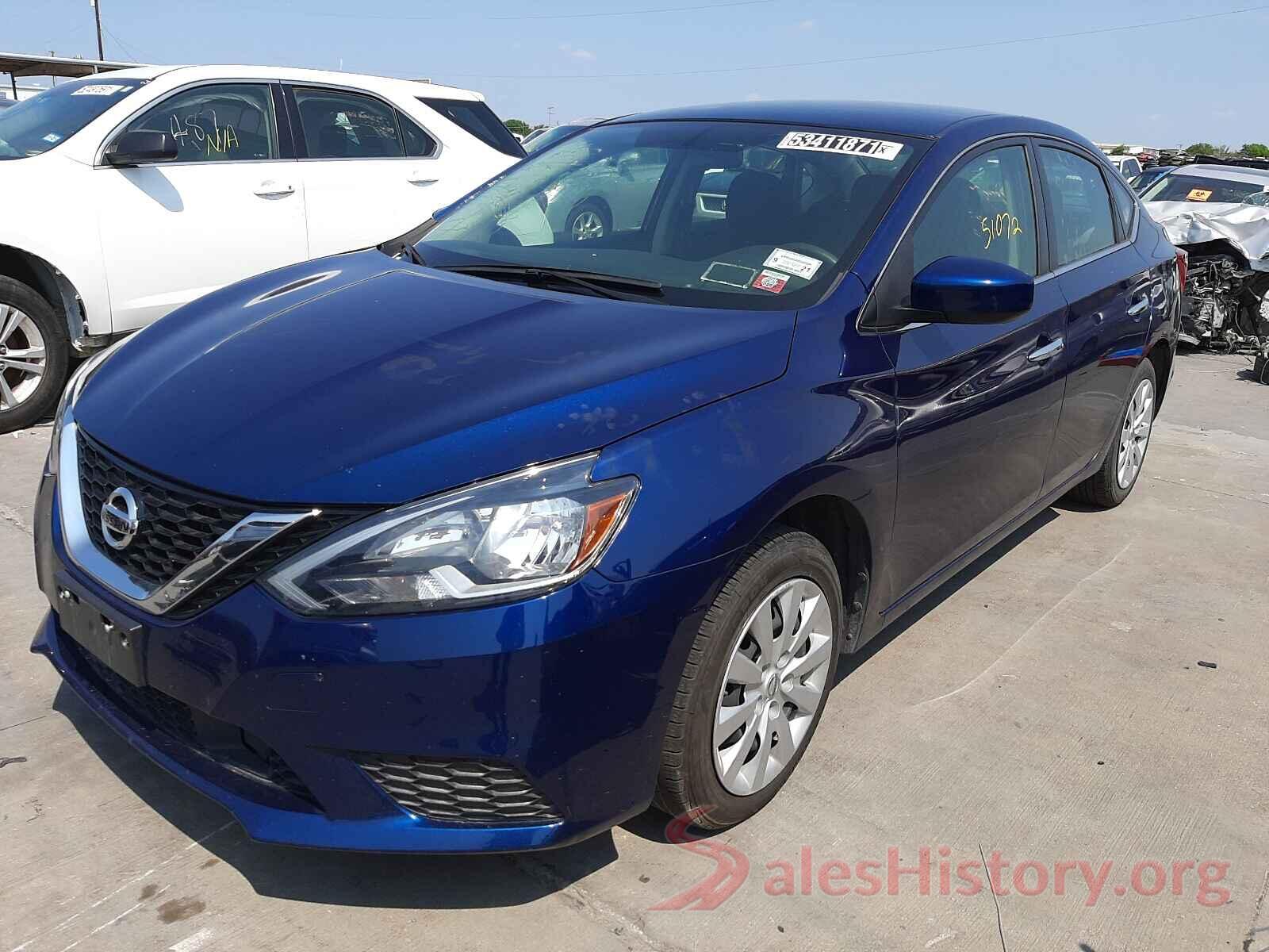 3N1AB7AP8KY338065 2019 NISSAN SENTRA