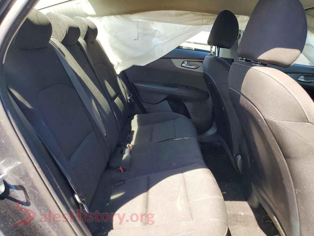 2021 KIA FORTE VIN 3KPF24AD6ME387485, odometer mileage