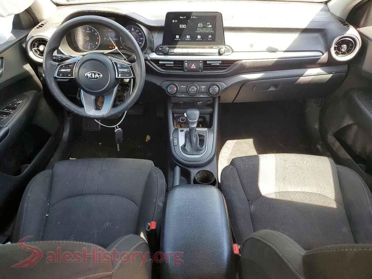 2021 KIA FORTE VIN 3KPF24AD6ME387485, interior dashboard