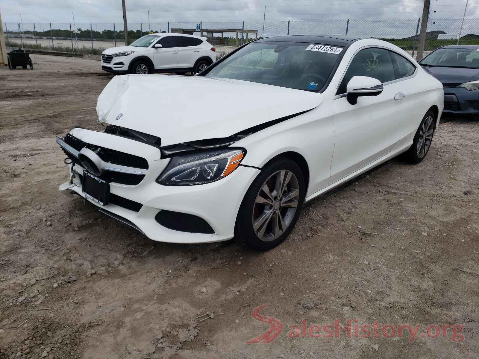 WDDWJ4KB0HF417145 2017 MERCEDES-BENZ C-CLASS