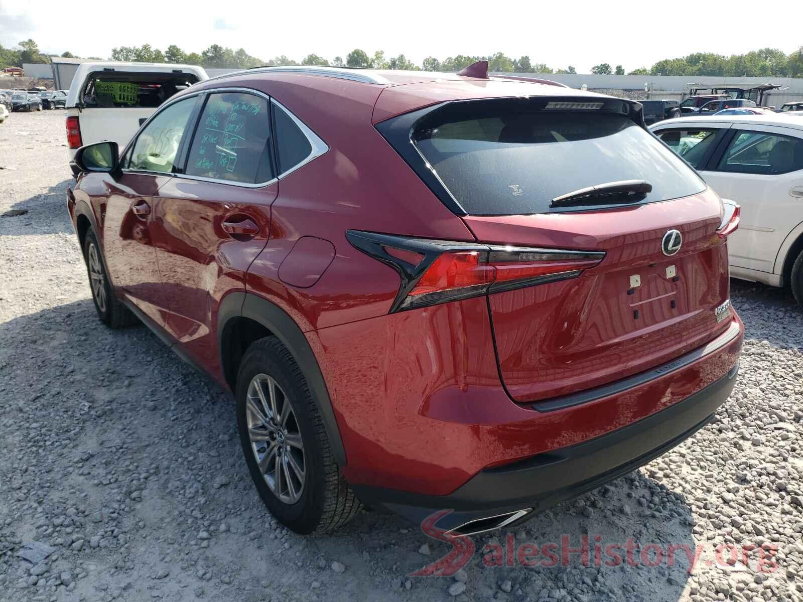 JTJDARBZ2L5016087 2020 LEXUS NX