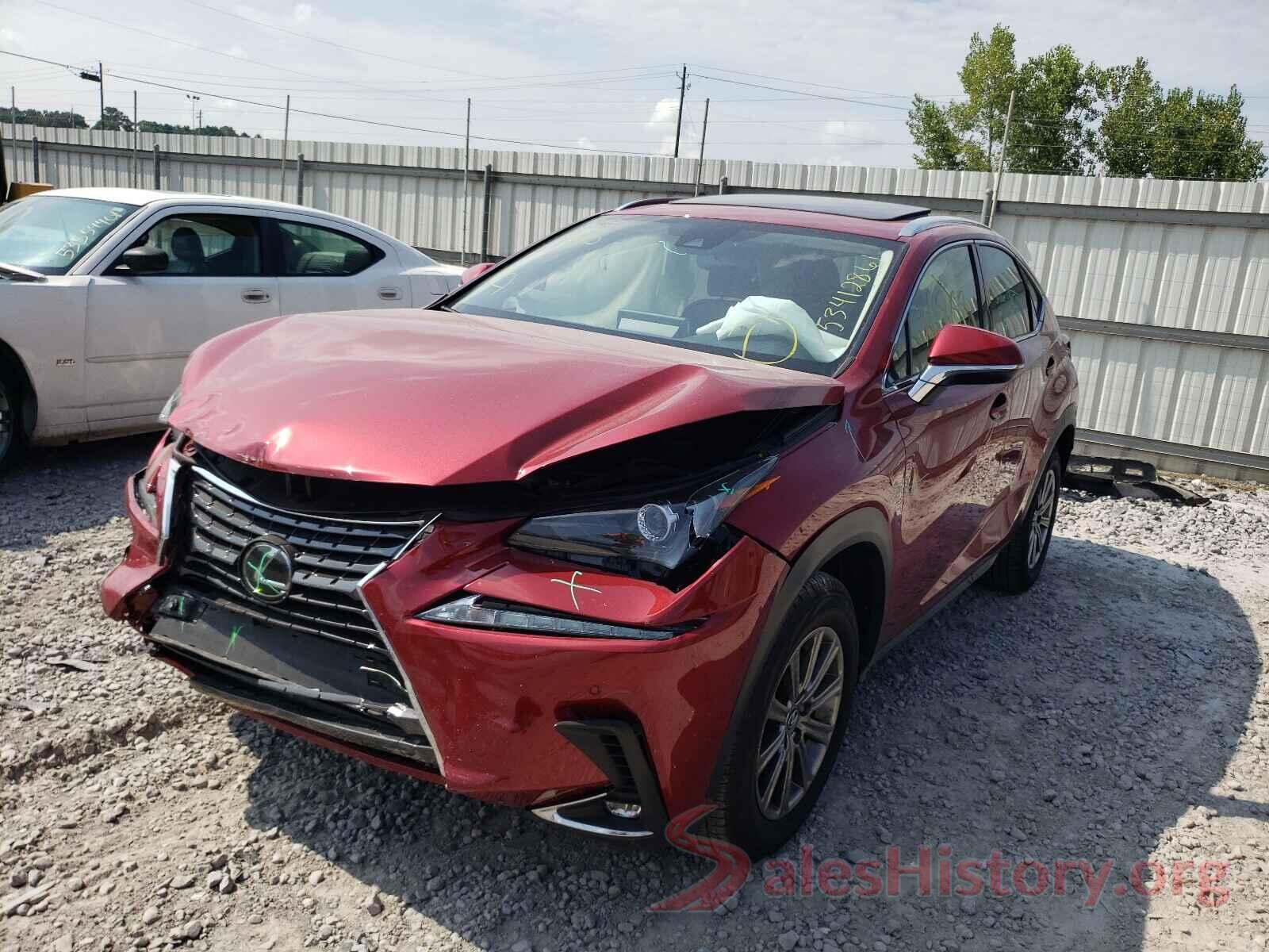 JTJDARBZ2L5016087 2020 LEXUS NX