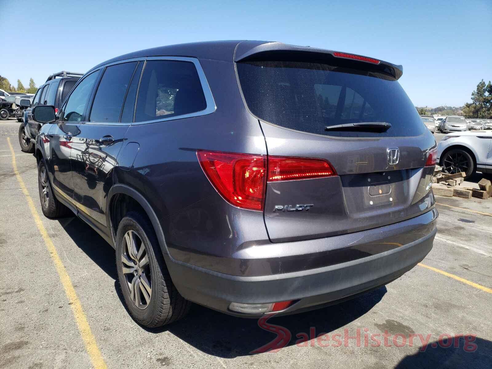 5FNYF6H51HB093032 2017 HONDA PILOT