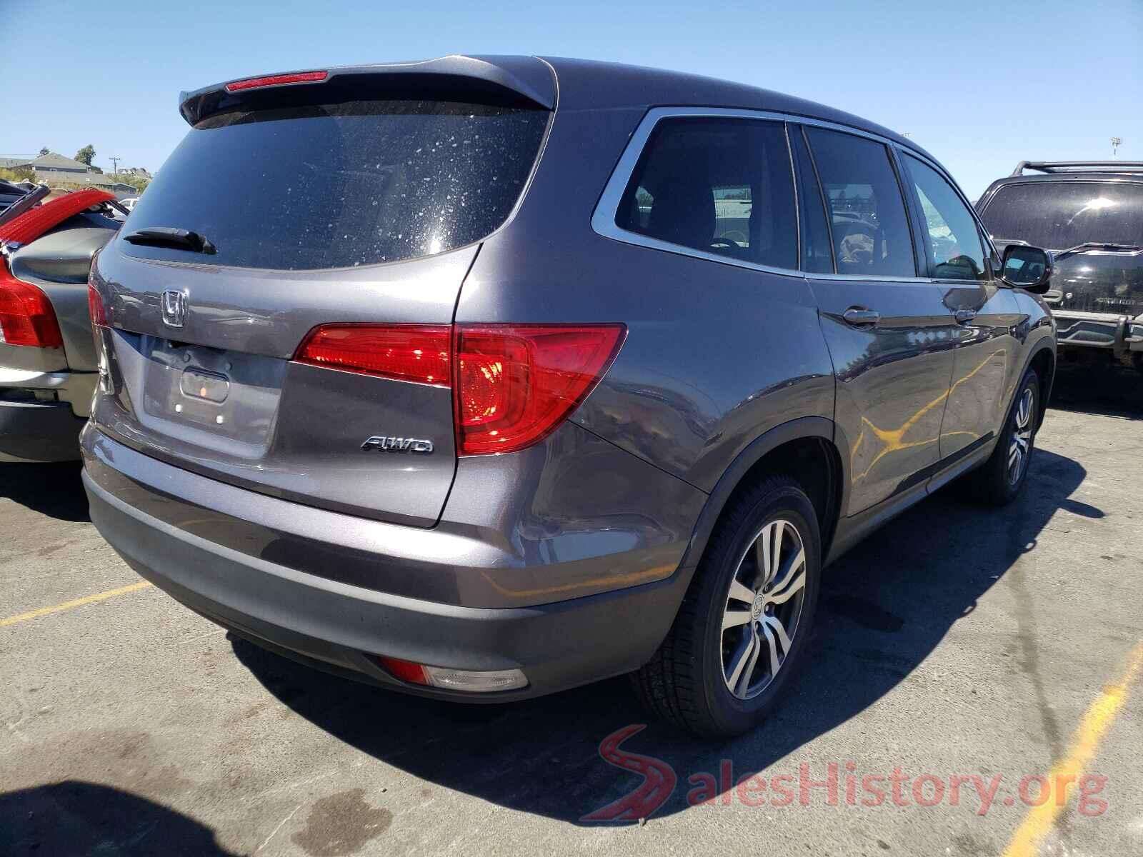 5FNYF6H51HB093032 2017 HONDA PILOT