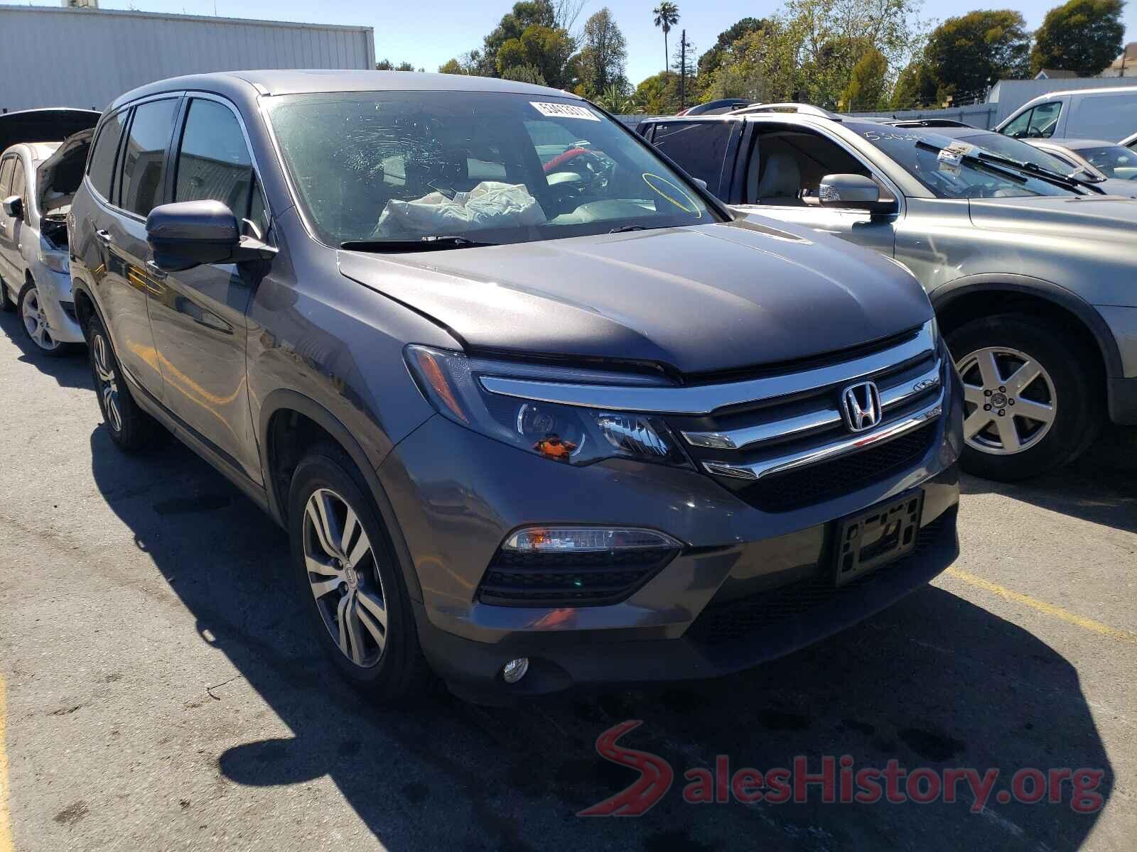 5FNYF6H51HB093032 2017 HONDA PILOT