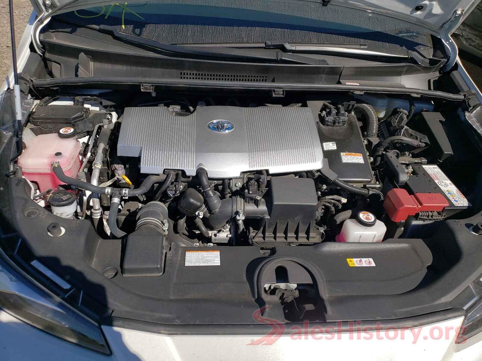 JTDKARFU5K3082555 2019 TOYOTA PRIUS