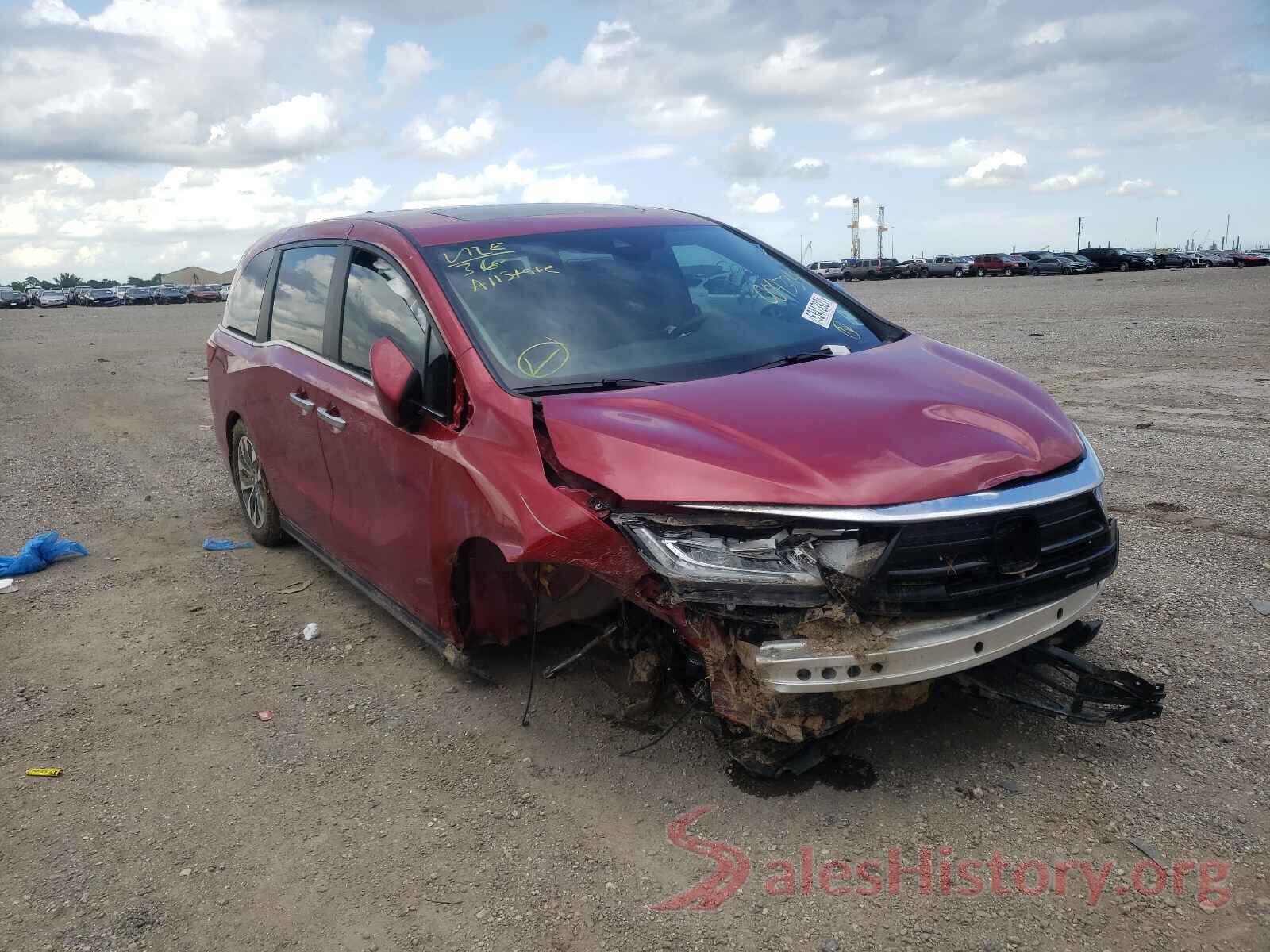 5FNRL6H79NB004334 2022 HONDA ODYSSEY