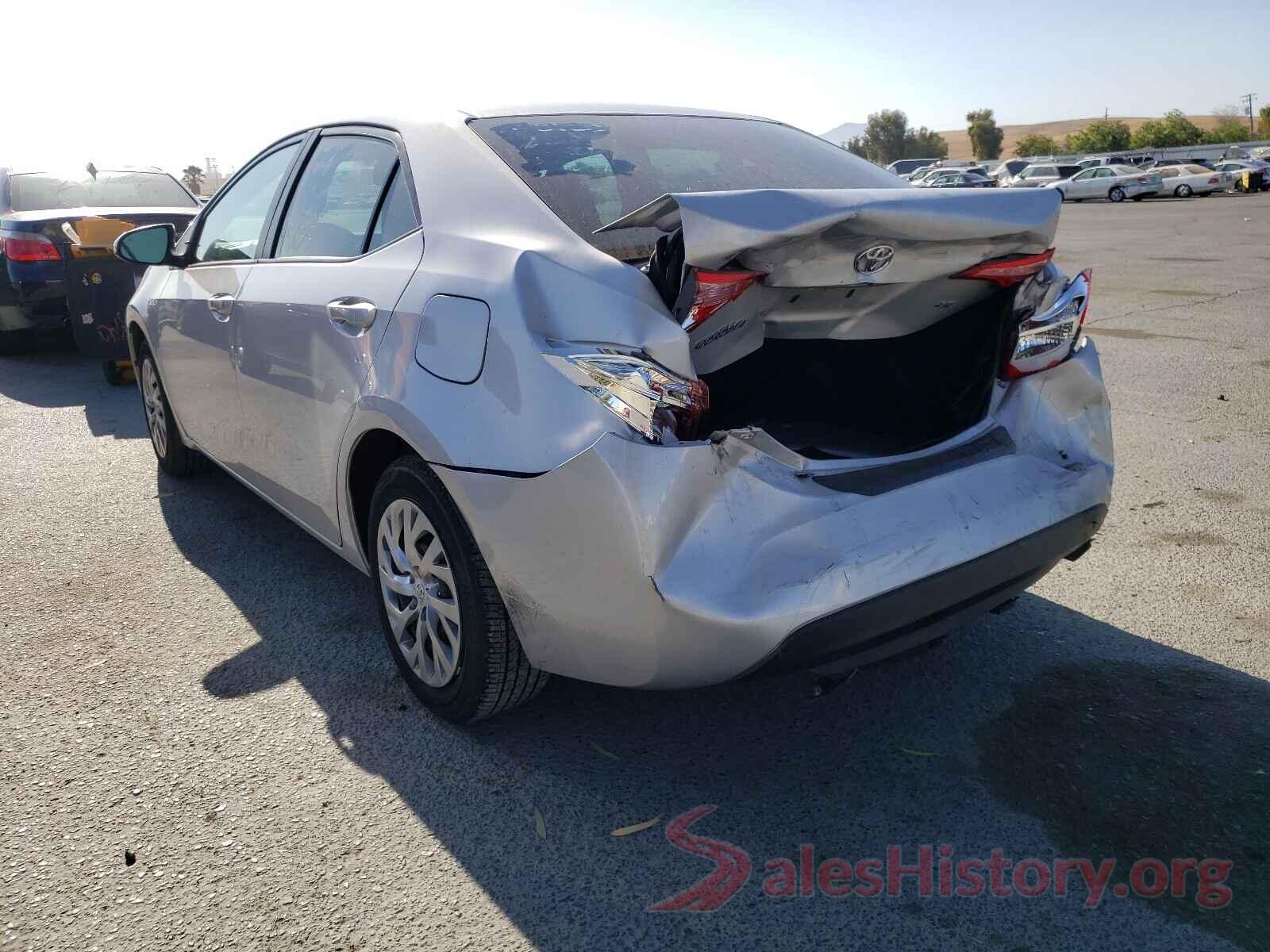 2T1BURHE0KC180252 2019 TOYOTA COROLLA