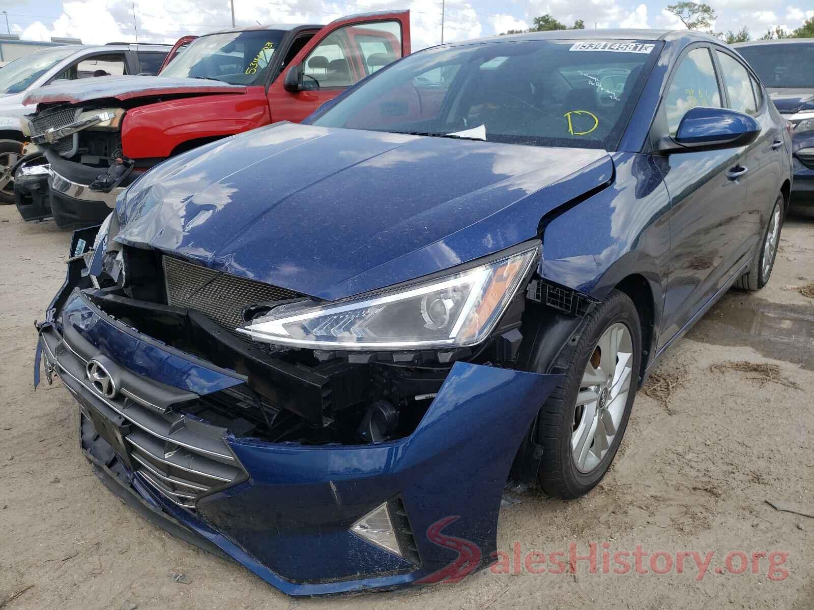 5NPD84LFXLH585601 2020 HYUNDAI ELANTRA