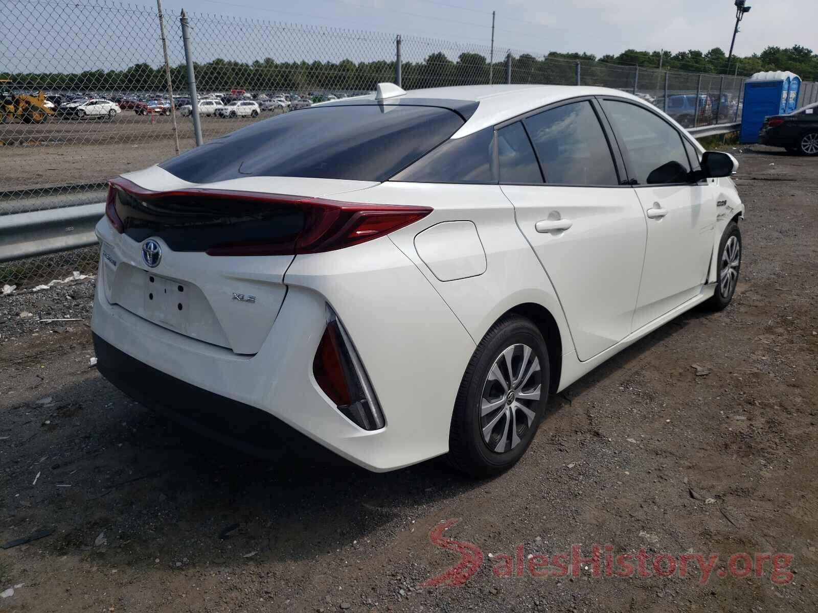 JTDKARFP5L3159467 2020 TOYOTA PRIUS