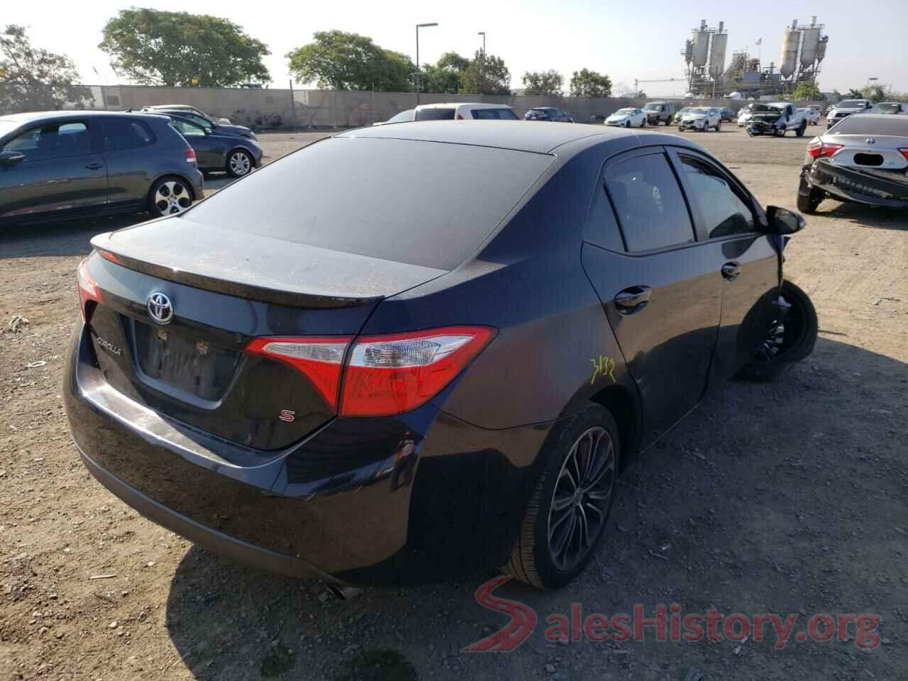 5YFBURHE7GP485612 2016 TOYOTA COROLLA