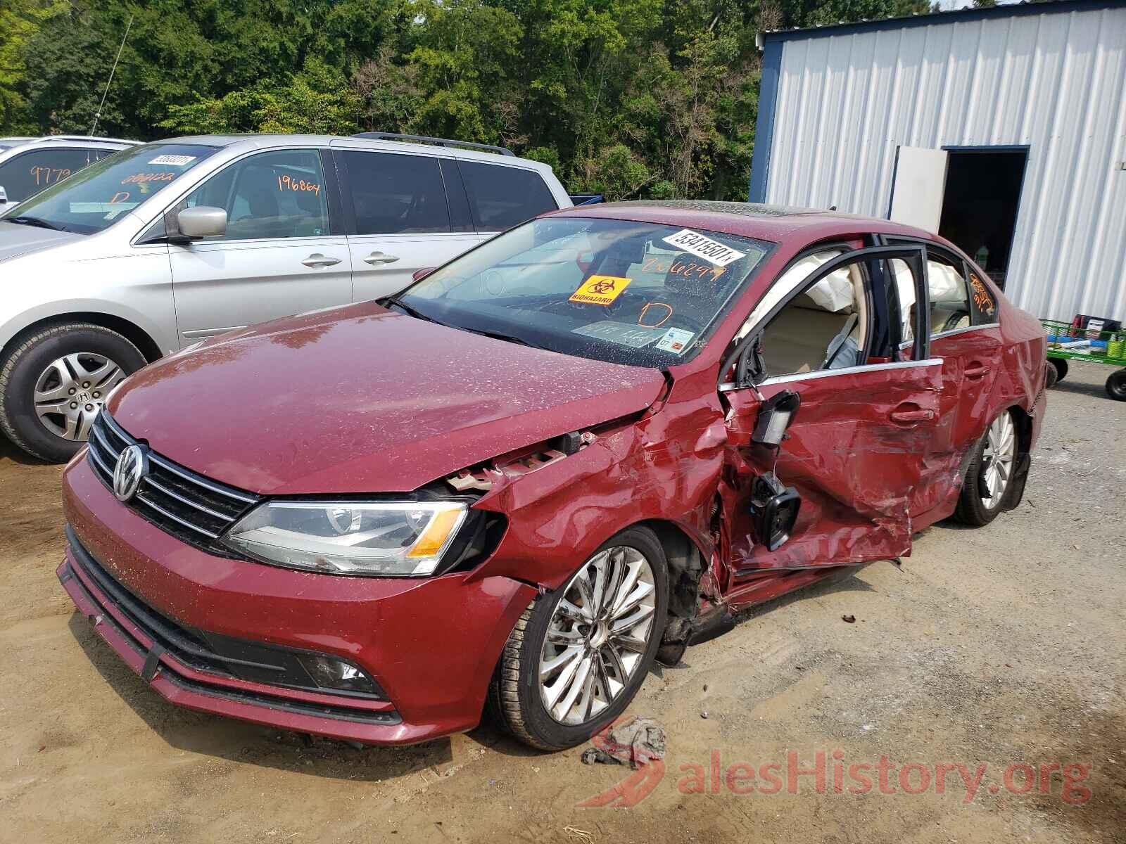 3VWL07AJ5GM206299 2016 VOLKSWAGEN JETTA