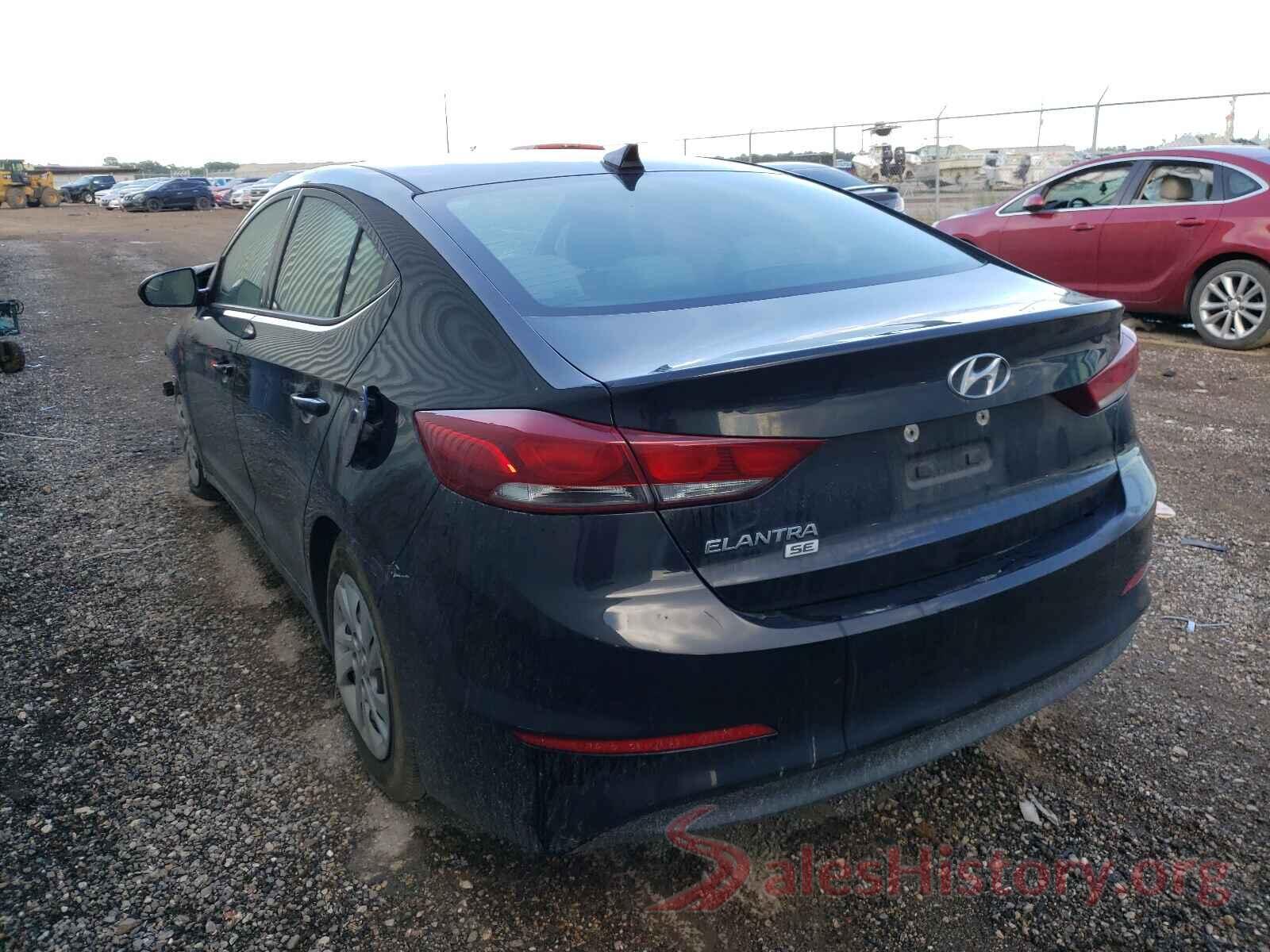 5NPD74LF2HH174509 2017 HYUNDAI ELANTRA