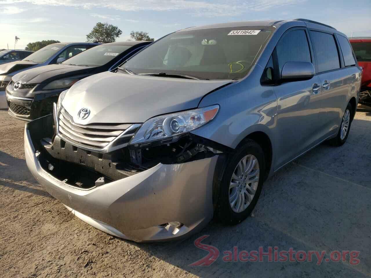 5TDYZ3DC7HS863529 2017 TOYOTA SIENNA