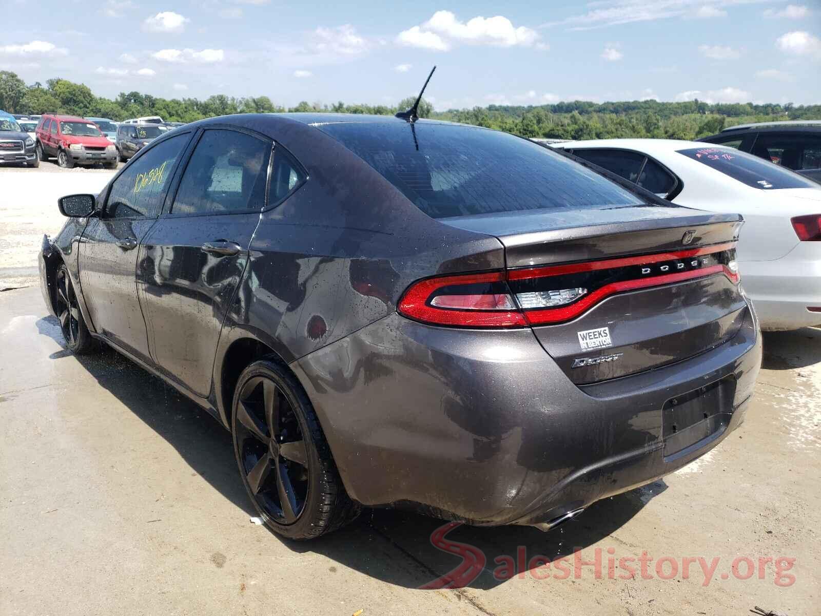 1C3CDFBB7GD504345 2016 DODGE DART