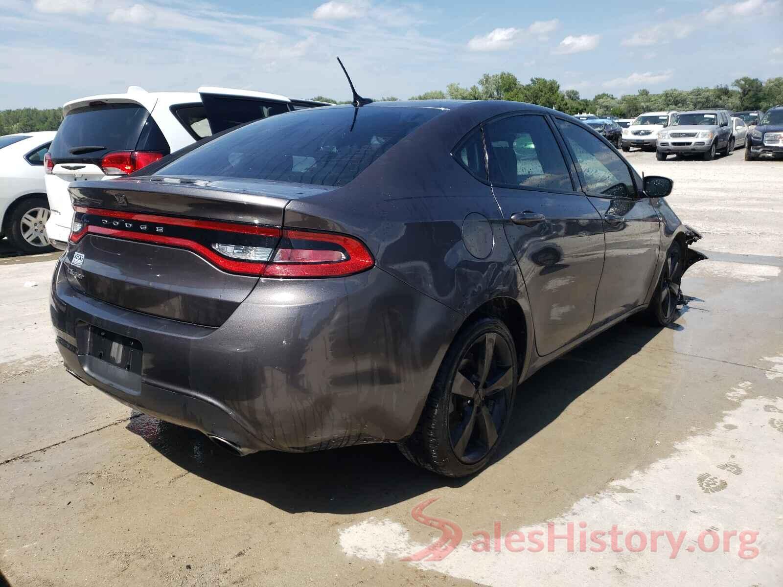 1C3CDFBB7GD504345 2016 DODGE DART