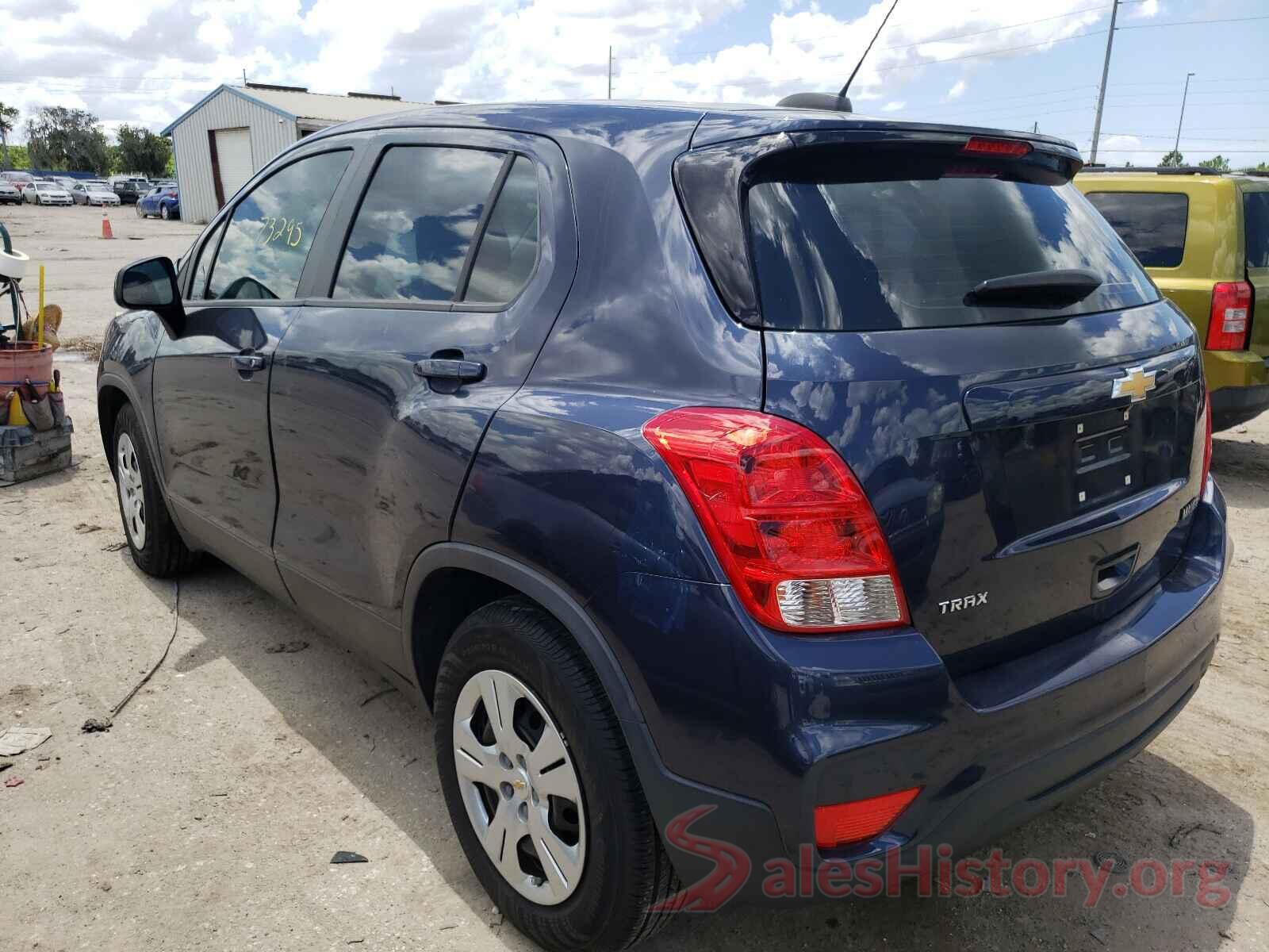 3GNCJKSB7JL297865 2018 CHEVROLET TRAX