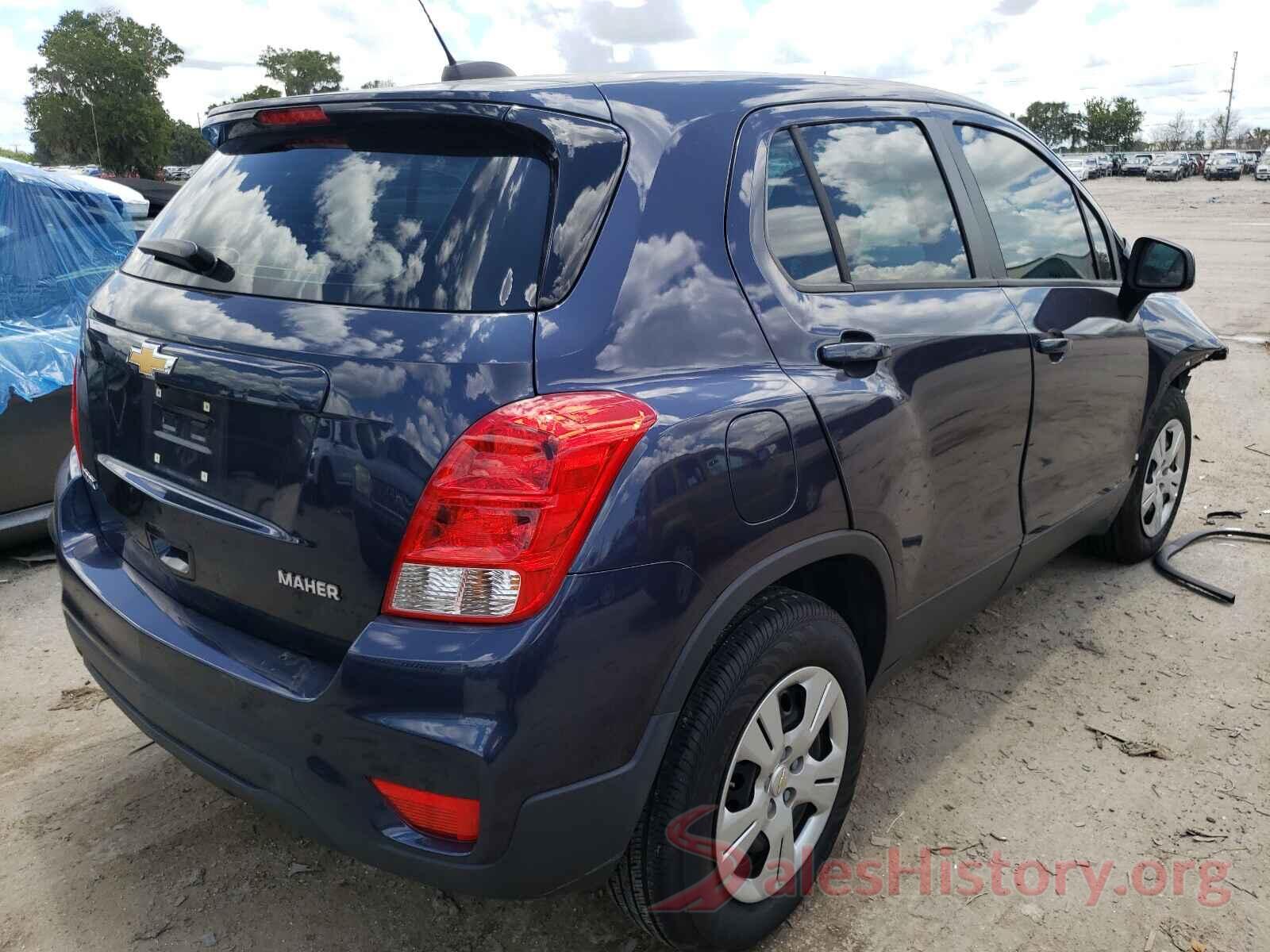 3GNCJKSB7JL297865 2018 CHEVROLET TRAX