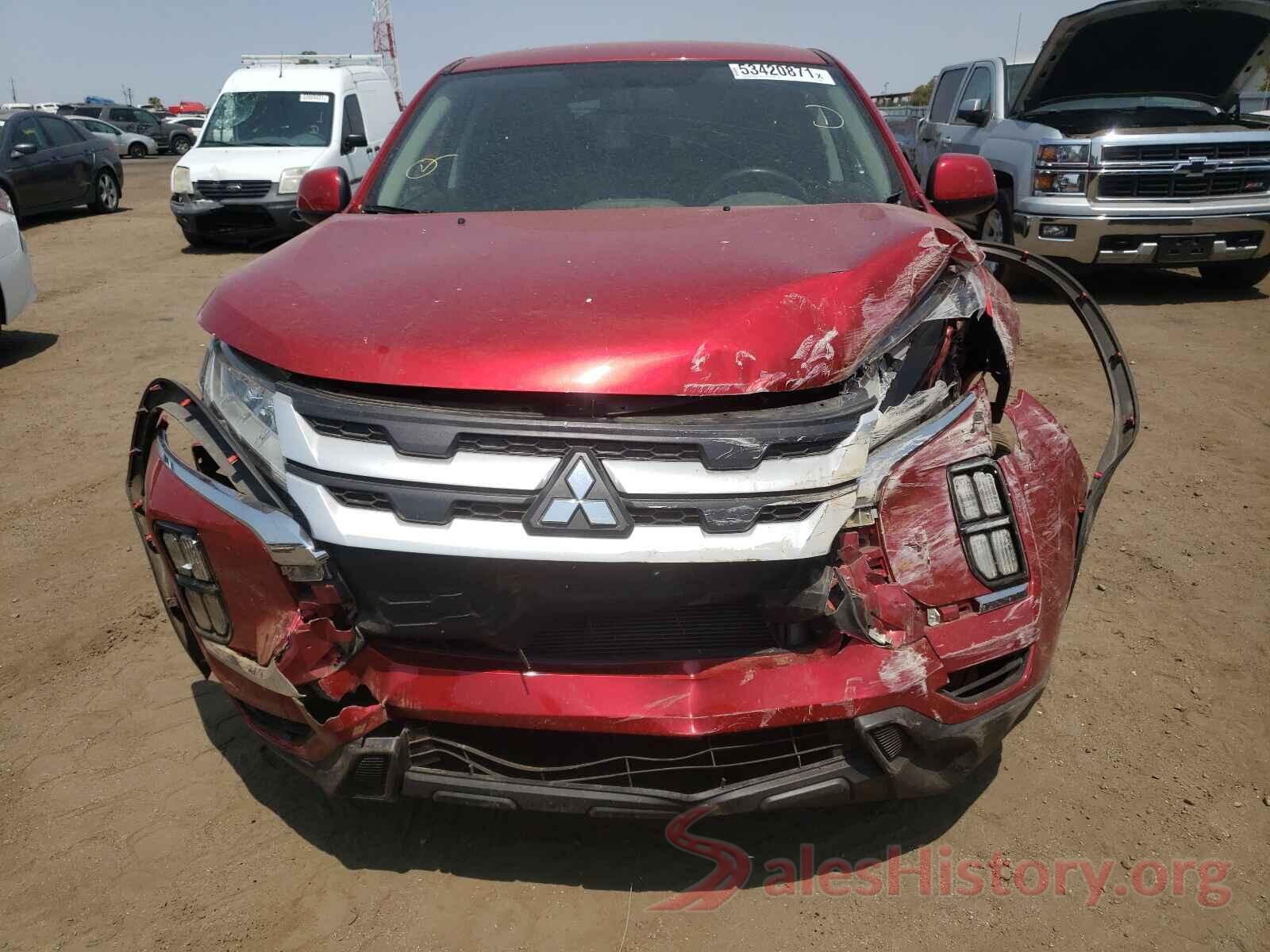 JA4AP3AU5LU001820 2020 MITSUBISHI OUTLANDER