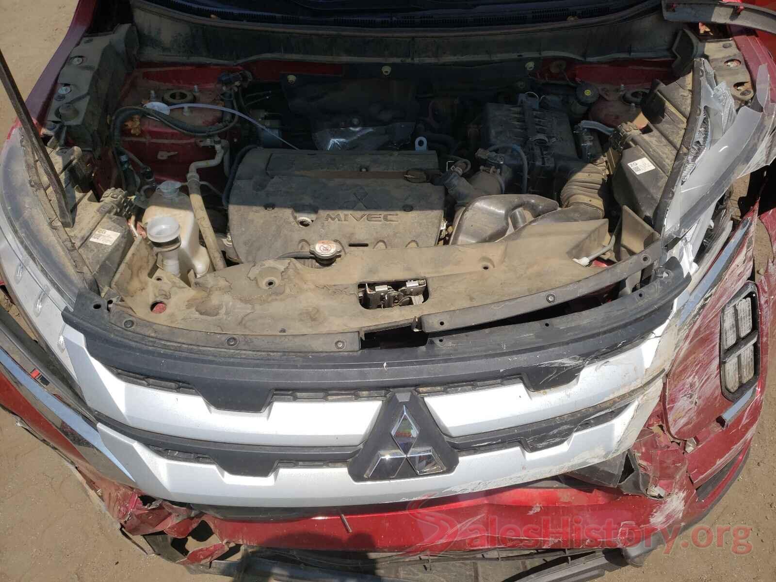 JA4AP3AU5LU001820 2020 MITSUBISHI OUTLANDER