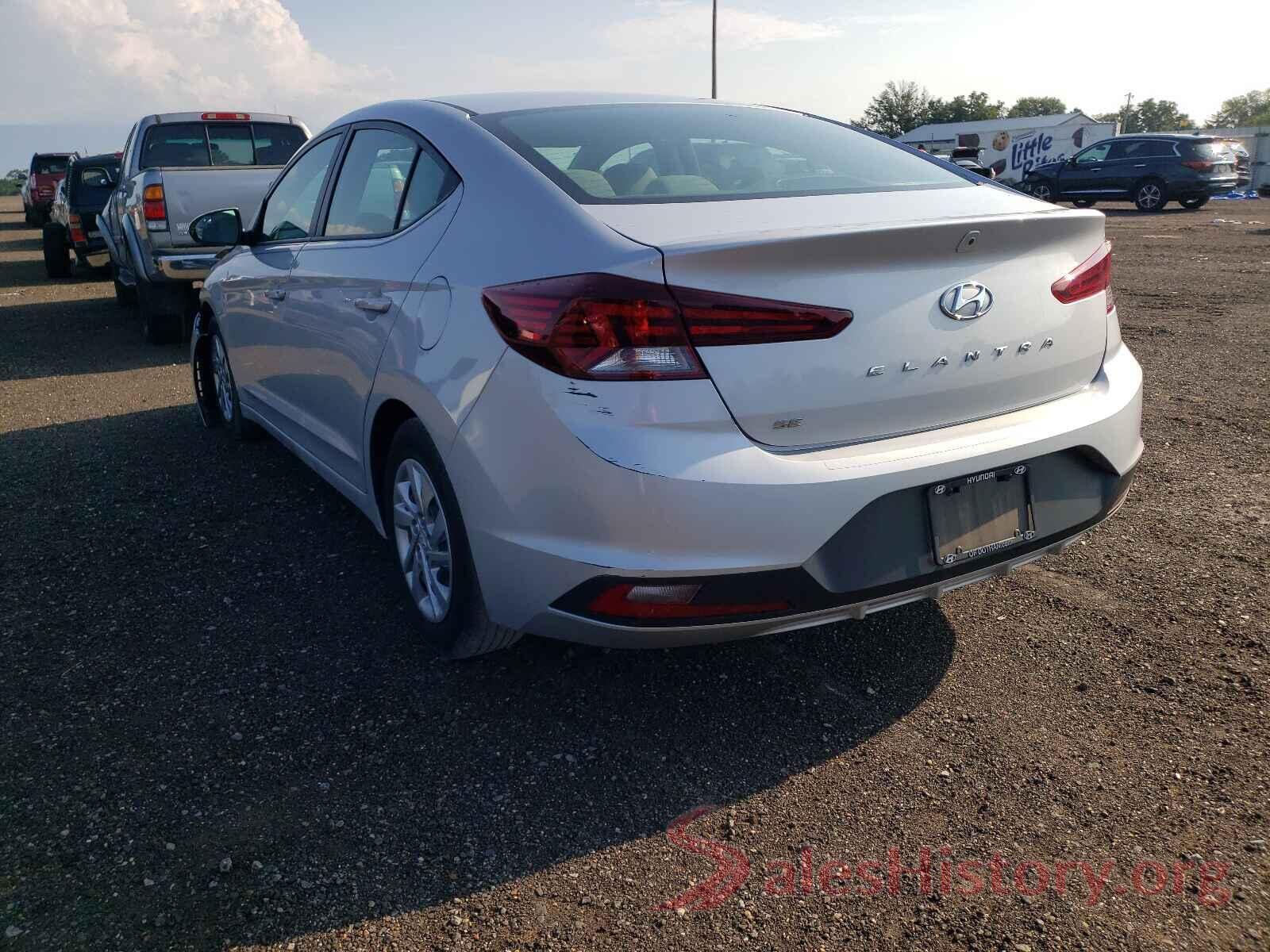 KMHD74LF6KU842837 2019 HYUNDAI ELANTRA