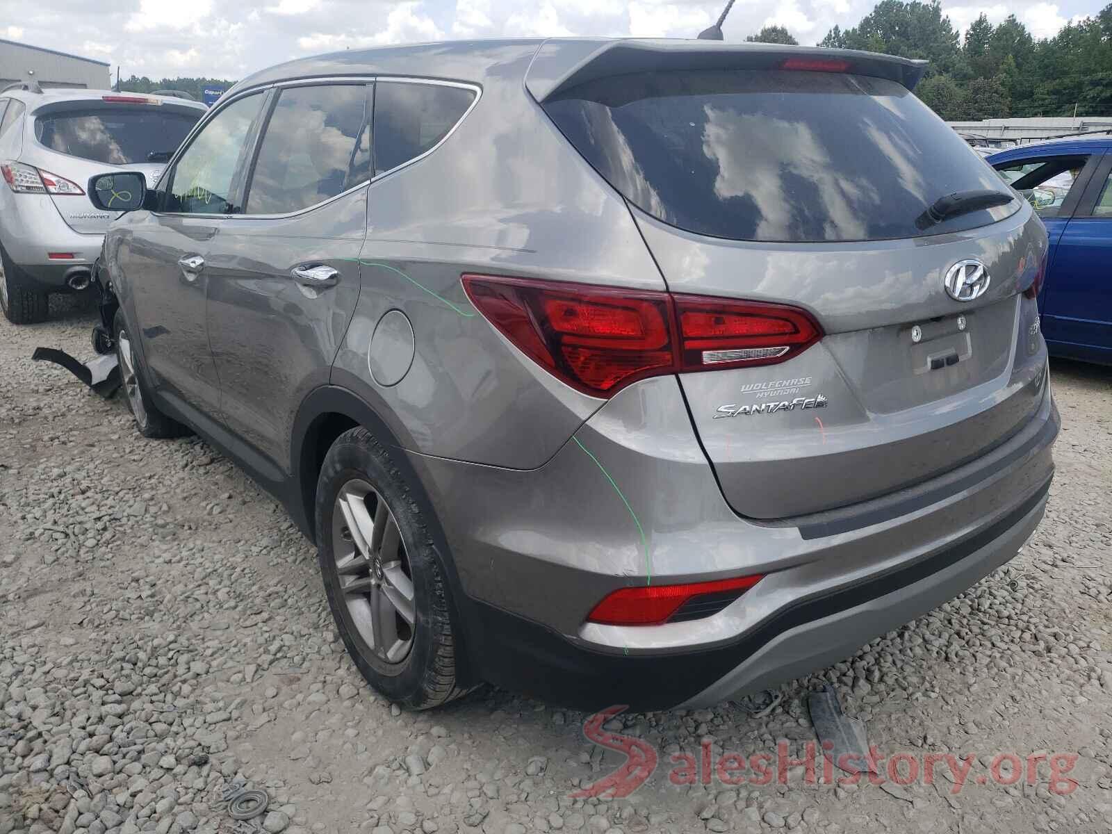 5XYZT3LB8JG543931 2018 HYUNDAI SANTA FE