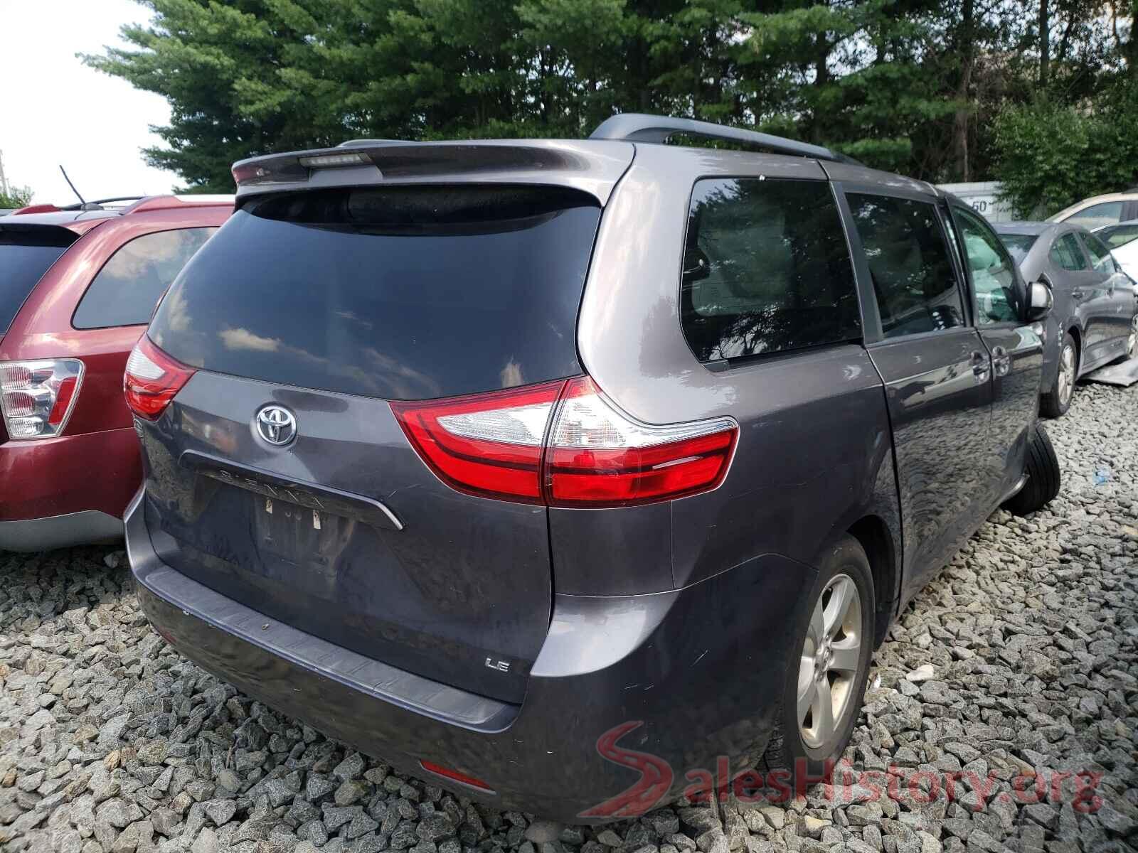 5TDKK3DC5GS712780 2016 TOYOTA SIENNA