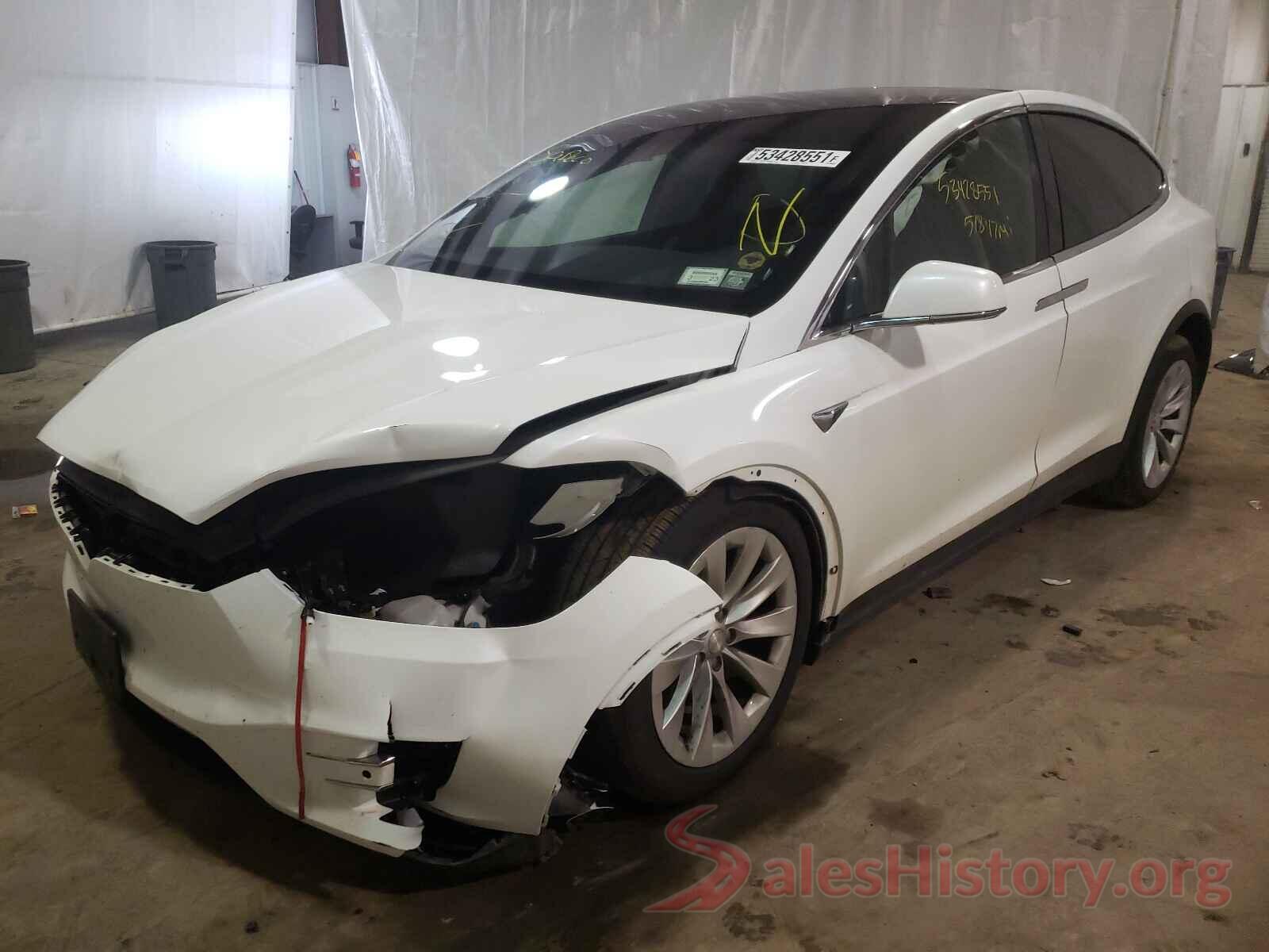 5YJXCDE23HF034356 2017 TESLA MODEL X