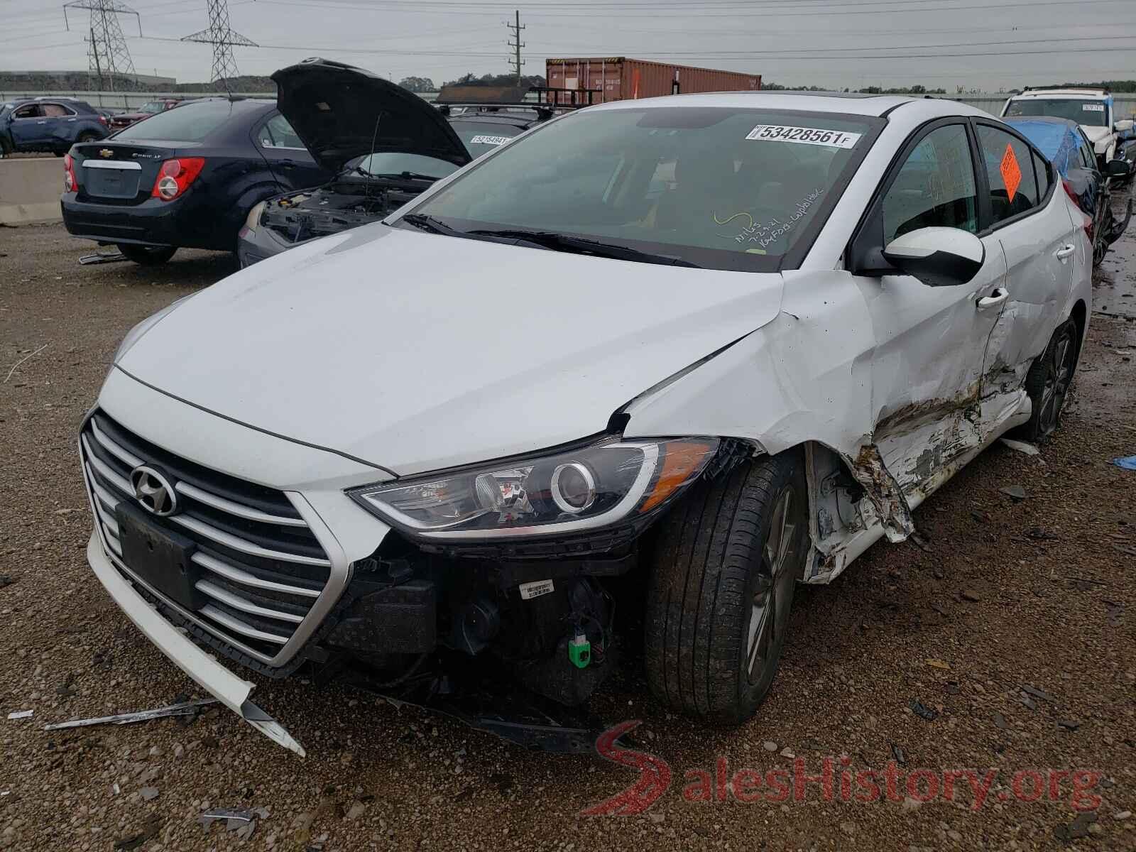 5NPD84LFXHH206426 2017 HYUNDAI ELANTRA