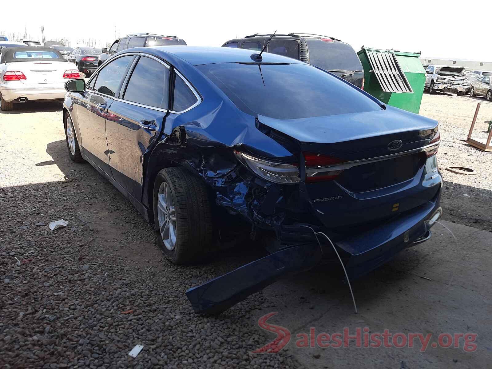 3FA6P0HDXJR253377 2018 FORD FUSION