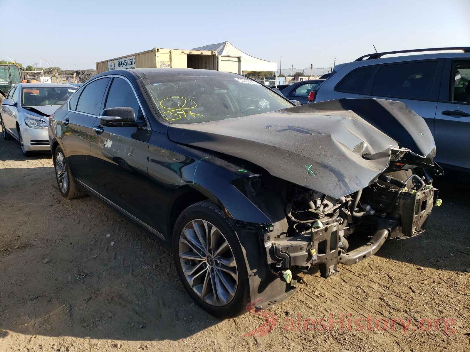 KMHGN4JE3GU128894 2016 HYUNDAI GENESIS