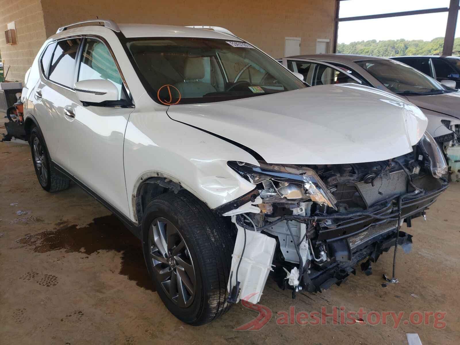 KNMAT2MT1GP687471 2016 NISSAN ROGUE