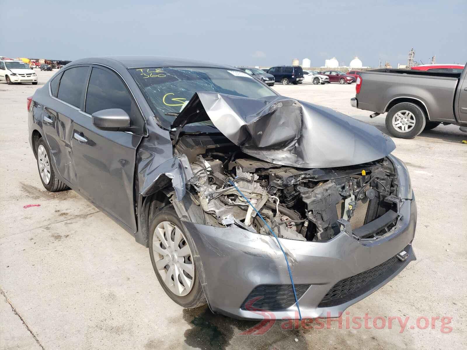 3N1AB7AP6KY227014 2019 NISSAN SENTRA